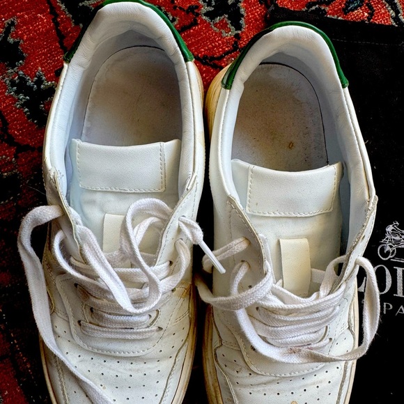 Men’s Loding Paris White Sneaker Shoes Size 41 - Picture 3 of 7